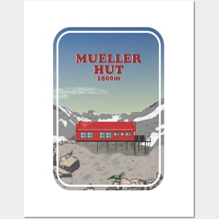 Mueller Hut New Zealand Posters and Art